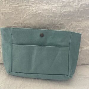 Portland Leather Goods Teal Canvas Tote Bag Insert